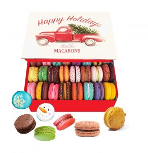 "COLLECTION" NOËL 2023 - 40 MACARONS - Gift box may vary in style
