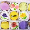 Mom's Flower Garden 16 Macaron collection