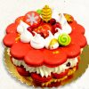 Christmas Macaron cake