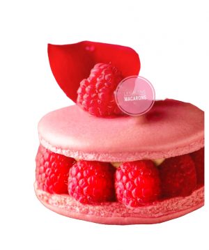 Isphahan Rose raspberry & lychee mini cake