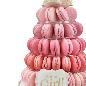 baby shower macaron tower by leilalove french macaron in chicago