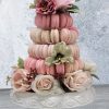 wedding macaron tower by leilalove french macaron in chicago