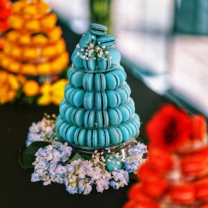 porsche colors french macaron tower from leilalove