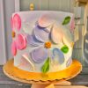 Floral design party cake - 7"