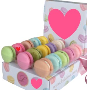 Cutie pie box of 15 Macarons