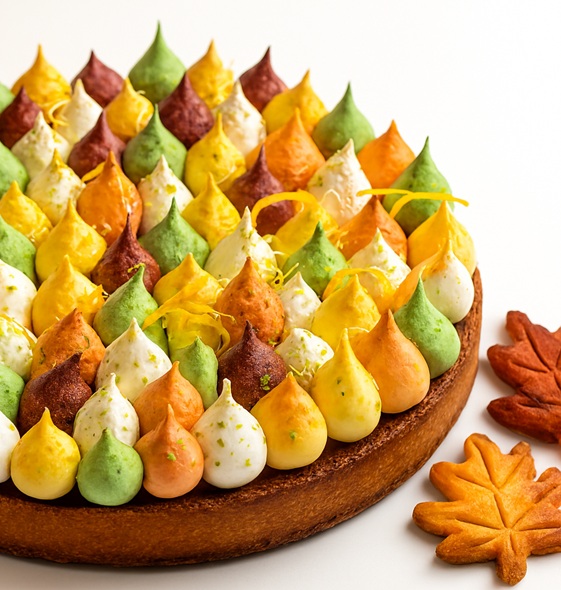 Thanksgiving menu - Passionfruit Lemon Tart
