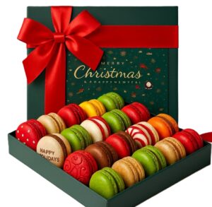 Christmas magic - 20 Holiday Macarons