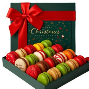 Christmas magic - 20 Holiday Macarons